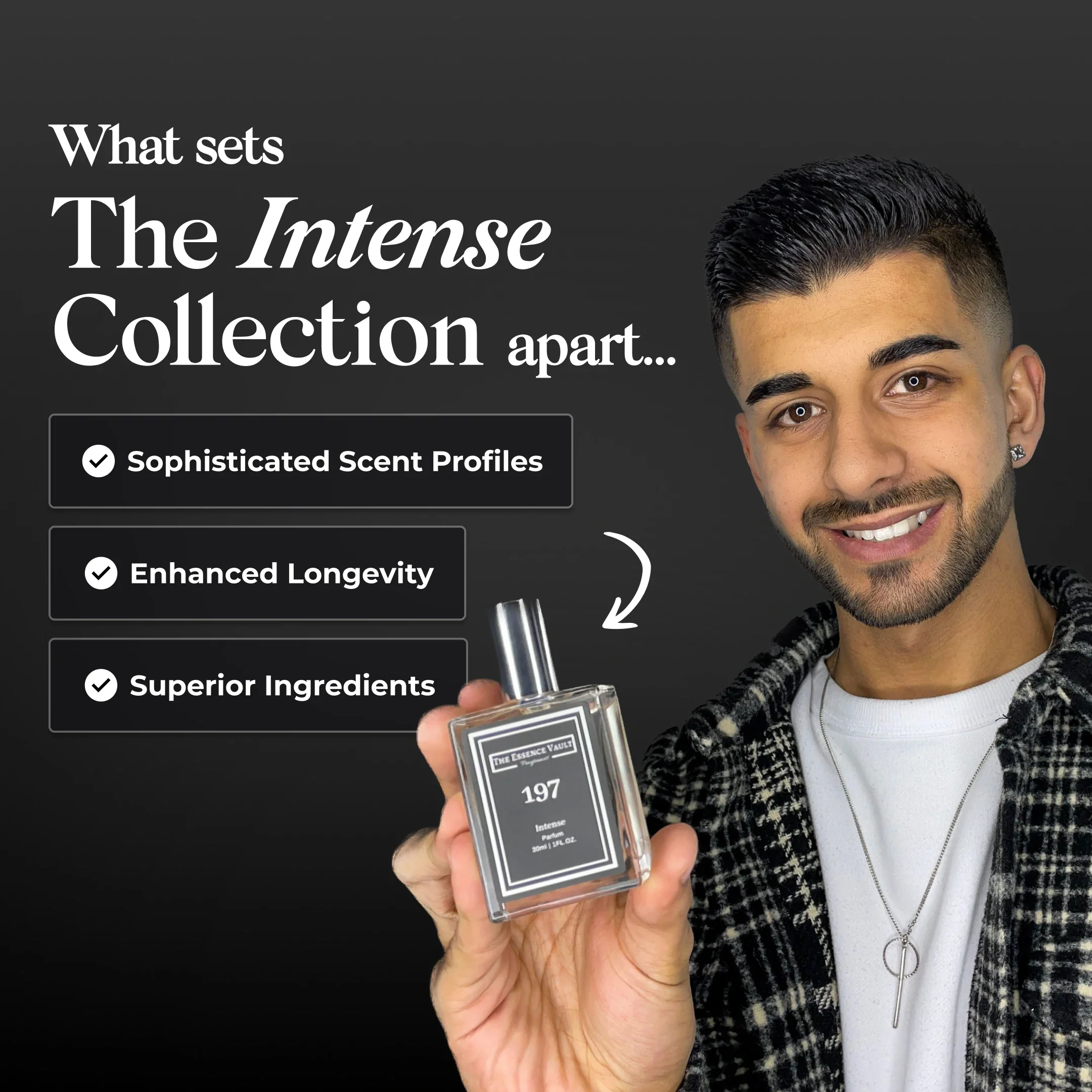 100ml x3 Intense Perfume Set - Image 3