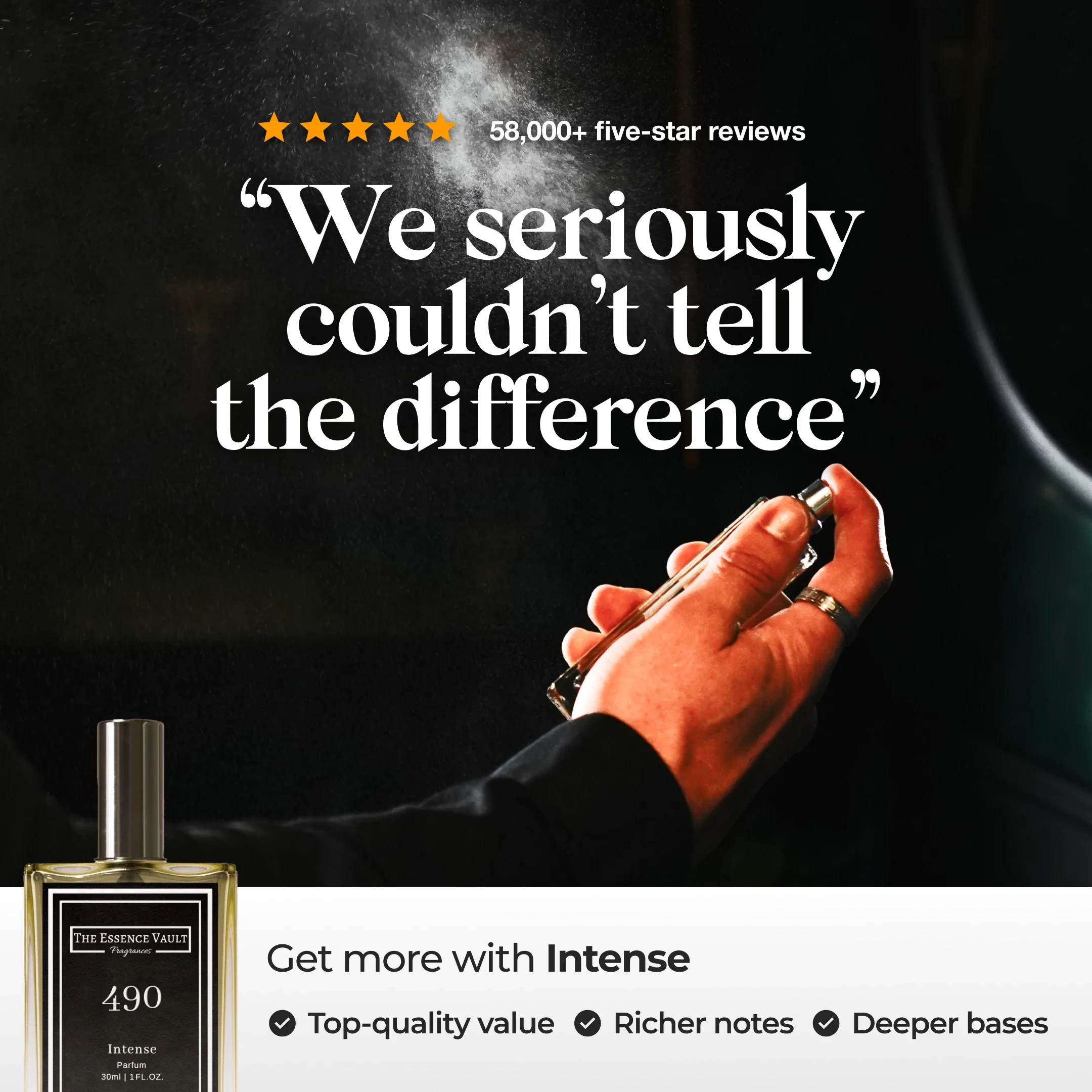 100ml x3 Intense Perfume Set - Image 4