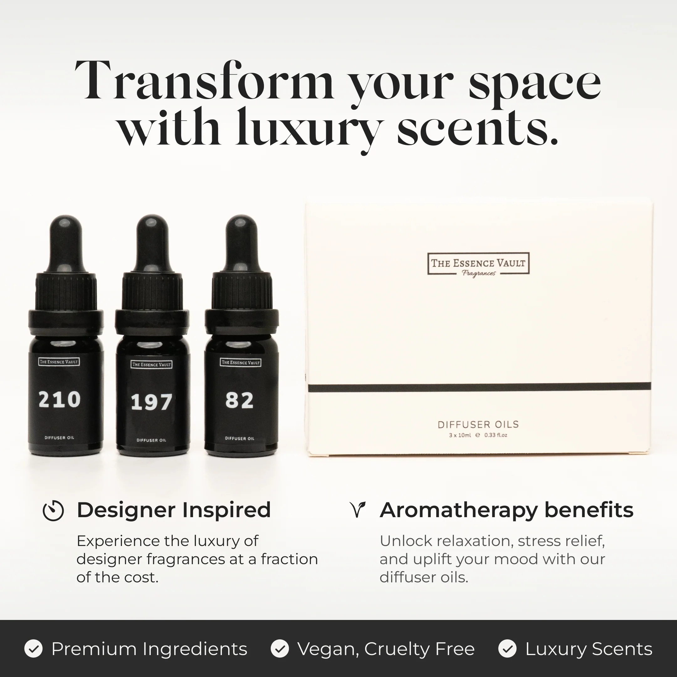3x Electric Diffuser Fragrance Oil Bundle - Image 2