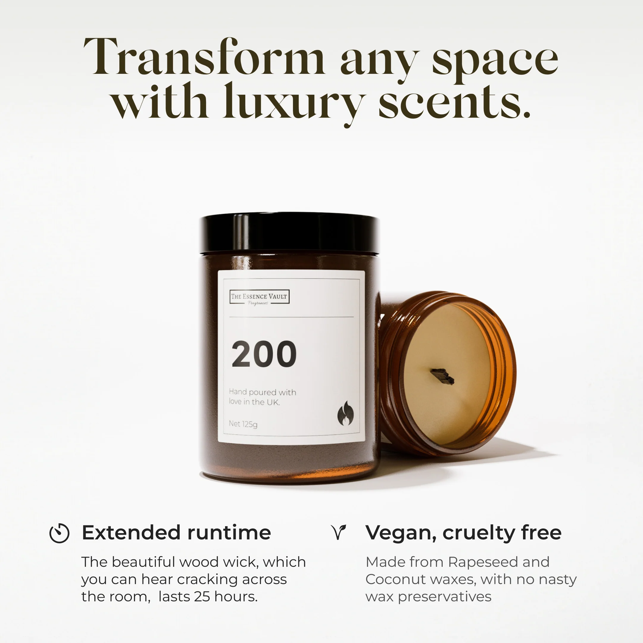Pumpkin Spice - 25 Hour Candle - Image 3